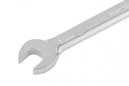 Ключ комбинированный трещоточный, 13 мм, CrV, шарнирный, зеркальный хром Matrix Professional 14865. Артикул 14865