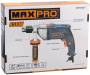 MAX-PRO Дрель ударная 850 Вт, 0-2700об/мин, ключевой патрон 1,5-13мм, 2,4 кг, антивибрационная ручка, резиновые вставки, металлический корпус редуктор MAX-PRO 85069. Артикул 85069