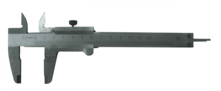Штангенциркуль 125 мм ШЦ-I 0,1 кл.2 с глубиномером КАЛИБРОН 13689. Артикул 13689