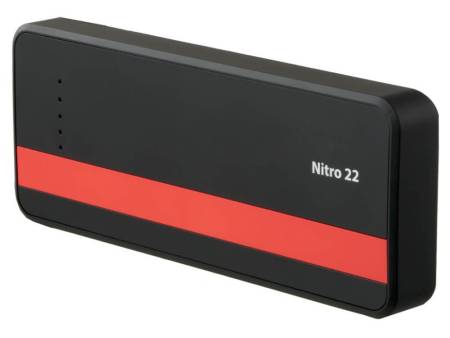 Пусковое устройство QUATTRO ELEMENTI Nitro 22  (12В, 22000 мАч, 700 А,  USB, LCD -  фонарь 790-342. Артикул 790-342