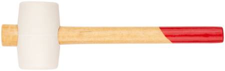 Киянка резиновая белая, деревянная ручка 45 мм КУРС 45331. Артикул 45331