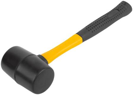 Киянка резиновая, фиберглассовая ручка 50 мм (340 гр) FIT 45492. Артикул 45492