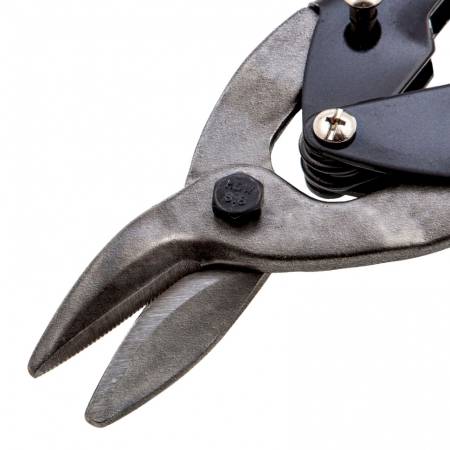 Ножницы по металлу, 250 мм, правые, обрезиненные рукоятки Matrix 78332. Артикул 78332