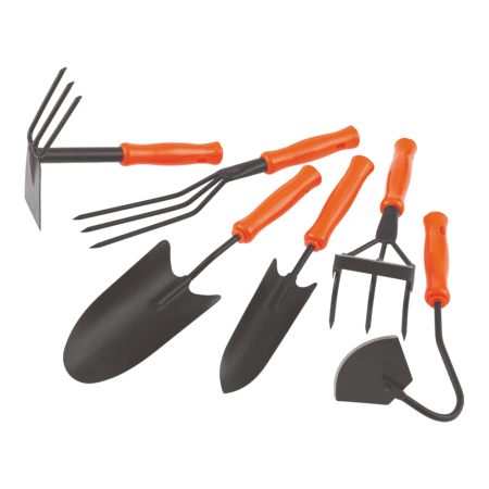Набор садового инструмента, пластиковые рукоятки, 6 предметов  Palisad 629127. Артикул 629127