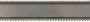 Полотна ножовочные металл/дерево ( 24 TPI / 8 TPI ), каленый зуб, широкие двусторонние, 300х24 мм, 72 шт. 40163. Артикул 40163