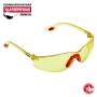 Защитные жёлтые очки ЗУБР СПЕКТР 3 широкая монолинза открытого типа 110316. Артикул 110316
