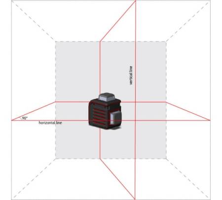 Уровень лазерный  Cube2-360 Basic Edition(гориз и верт линии на 360град,точн. 0,3мм/м) ф-мы "ADA A00447. Артикул A00447