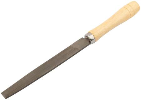 Напильник, деревянная ручка, плоский 150 мм КУРС 42502. Артикул 42502