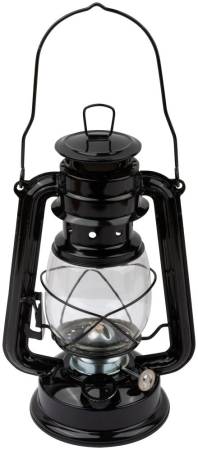 Лампа керосиновая черная 240 мм FIT 67601. Артикул 67601
